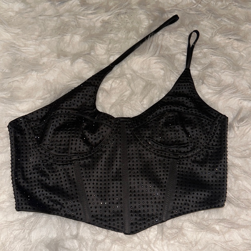 Kendall & Kylie PacSun Rhinestone Corset